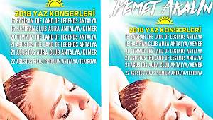 Demet Akalın Yaz konserleri belli oldu 