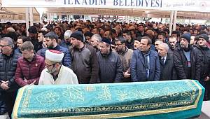 Dernek başkanına son görev 