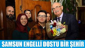 Engelli dostu kent Samsun 