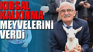 Kırsal kalkınmada geri dönüşüm başladı 