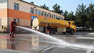 Okullarda temizlik başladı