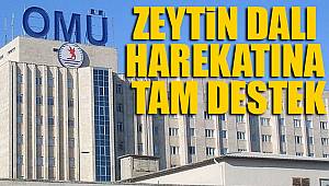 OMÜ senatosundan Zeytin Dalı Harekatı'na destek