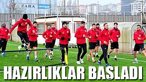 Samsunspor ara vermeden hazırlıklara başladı 