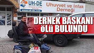 Yardım derneği başkanı ölü bulundu