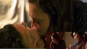 Yeşim Salkım, İlker Kayku Eğreti Gelin Ladik'de öpüştü, yer yerinden oynadı.