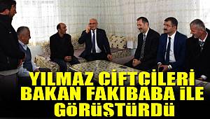 Yılmaz, üreticileri Bakan Fakıbaba ile telefonda görüştürdü 