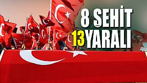 Afrin şehitlerinin memleketleri ve isimleri belli oldu