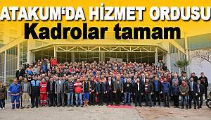 Atakum'da 446 taşerona kadro 