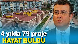Atakum'da hayat bulun 79 proje