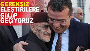 Başkan Taşçı: Gereksiz eleştirenlere gülüp geçiyoruz 