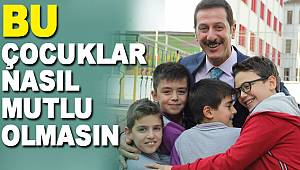 Çocukları mutlu eden İlçe 