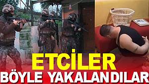 Et hırsızları yakayı ele verdi