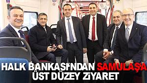 Halkbankası'ndan Samulaş'a üst düzey ziyaret