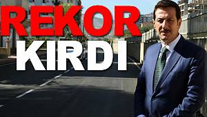 Hizmette rekor kırdı