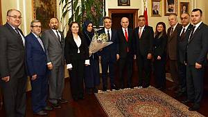 Muhasebecilerden büyükşehire ziyaret 