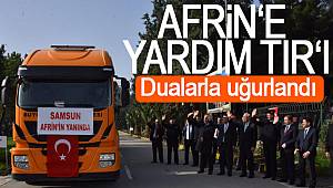 Samsun’dan Afrin’e yardım eli