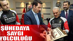  Samsun’dan Şühedaya Saygı Yolculuğu