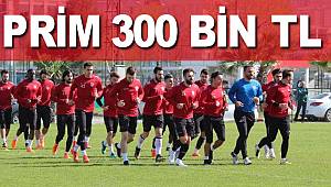 Samsunspor'da galibiyete büyük prim 