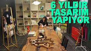 Tasarımlar kadın elinden 