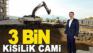 Ulugazi TOKİ'ye 3 bin kişilik cami yapılıyor