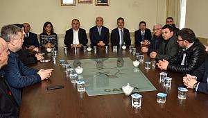 Yılmaz'dan Canik teşkilatına ziyaret