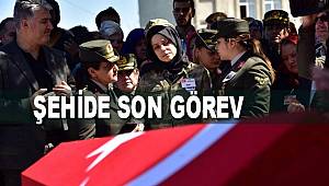 Bafra şehidini gözyaşlarıyla uğurladı 