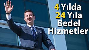 İlkadım'a 4 yılda 24 yıllık hizmet