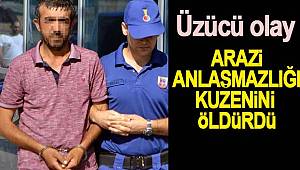 Amcasının oğlunu öldürdü 