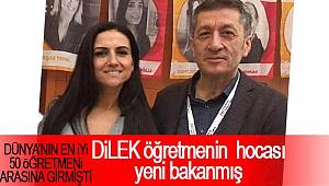 Bakan dünyanın en iyi öğretmenin hocası çıktı 