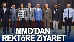 MMO'dan rektöre ziyaret