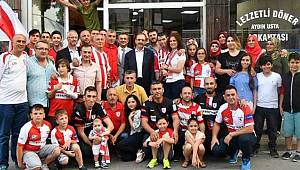 Şahin, Samsunsporlu ailelerle 