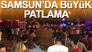 Samsun'da lokantada doğalgaz patlaması