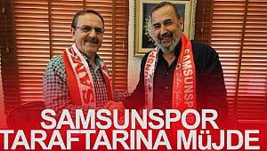 Samsunspor'a büyükşehirden destek