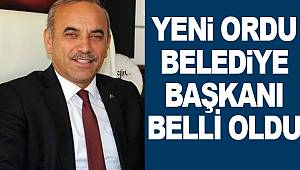 Ordu'nun yeni büyükşehir belediye başkanı belli oldu