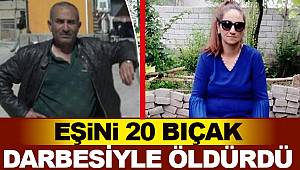 Sekiz çocuk annesi eşini 20 bıçak darbesiyle öldürdü 