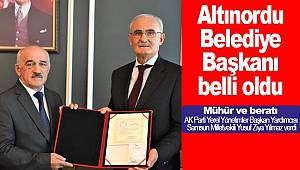 Altınordu Belediye Başkanı Celal Tezcan seçildi