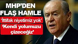 Bahçeli açıkladı AK Parti MHP ittifakı yerel seçimde yok 