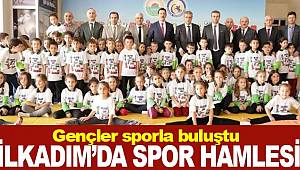 İlkadımlı gençler sporla buluştu 