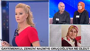 Müge Anlı garip ilişkileri olan kayıp Nazmiye'yi bulmaya çalışıyor  