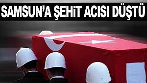 Samsun Ladik'te şehit acısı 