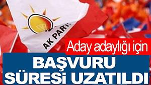 AK Parti'de belediye başkanlığı başvurusu süresi uzatıldı 