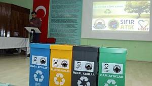Sıfır atık projesi okullarda anlatılıyor
