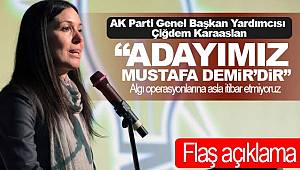 Karaaslan, iddialara cevap verdi 