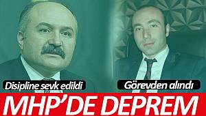 MHP İl Tekin görevden alındı, Erhan Usta Disipline sevk edildi 