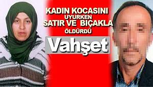 Ünye'de kadın kocasını bıçak ve satırla saldırarak öldürdü