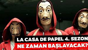 La Casa De Papel yeni sezonu Nisan’da