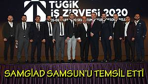SAMGİAD TÜGİK İŞ ZİRVESİ'NDE