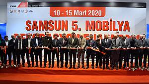 TÜYAP Samsun 5. Mobilya Dekorasyon Fuarı açıldı