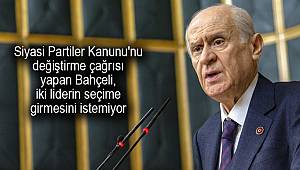 Devlet Bahçeli’den seçim kanunu değişmeli çağrısı