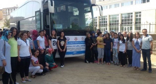 50 Genç Kız Çanakkale, İstanbul Ve Ankara’ya Gönderildi